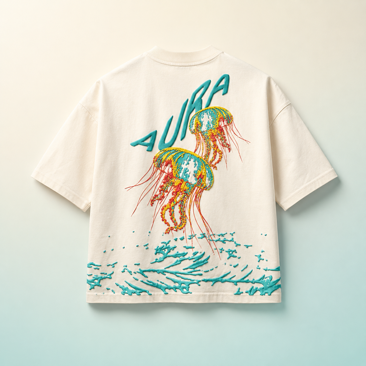 Abyss Oversized Puff Print T-Shirt