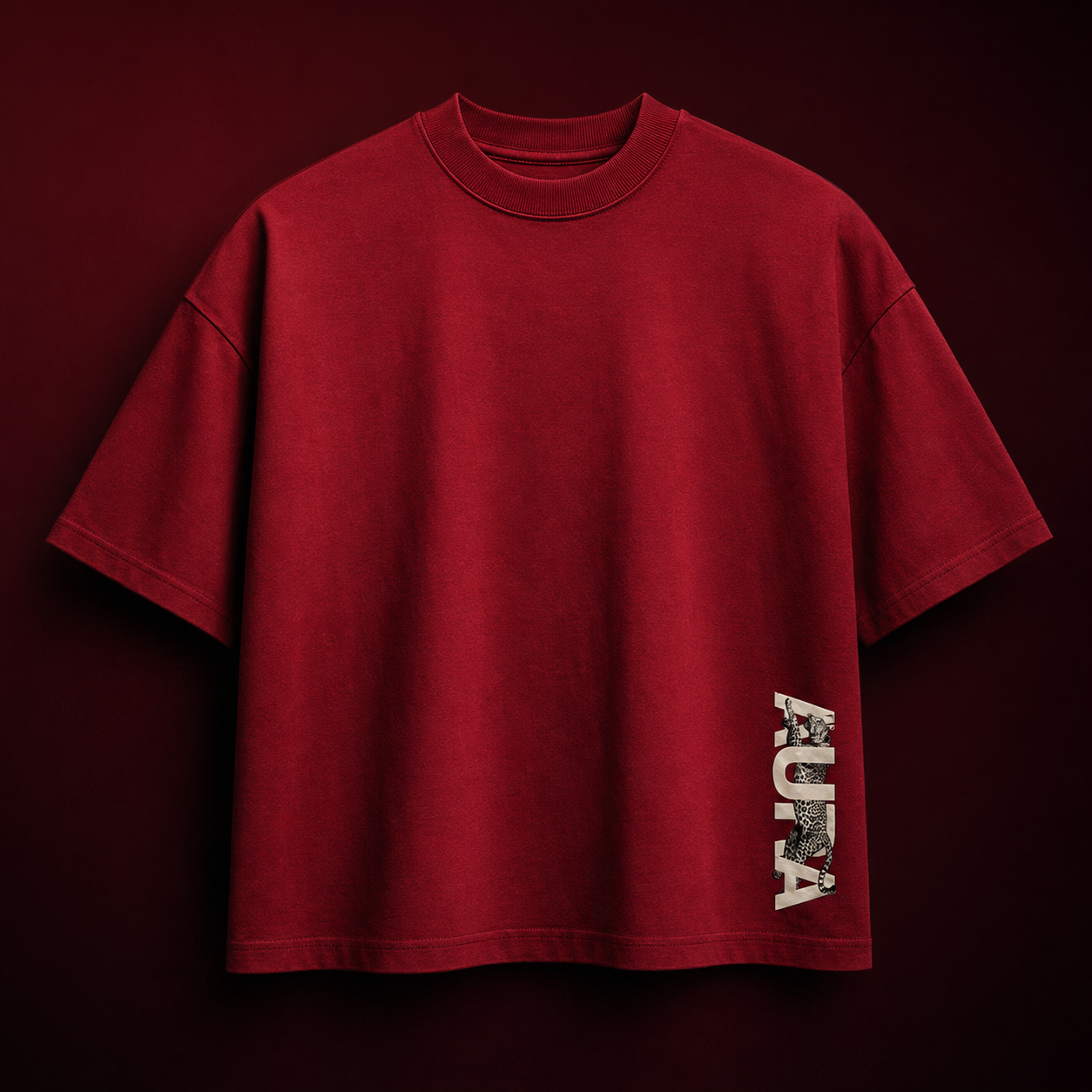 Untamed Oversized Puff Print T-Shirt
